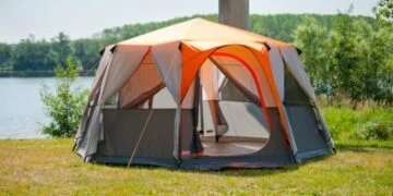 Introducing the incredible Coleman Octagon 6 Man Festival Dome Tent