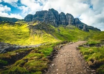 The Old Man of Storr on the Isle of Skye is a majestic landmark.