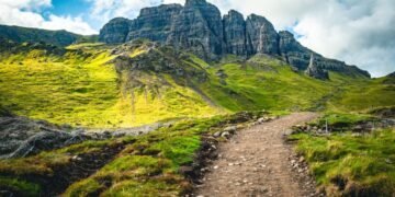 The Old Man of Storr on the Isle of Skye is a majestic landmark.